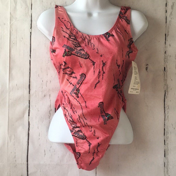 Vintage Other - Vintage High Waisted Leopard Jungle Cat One Piece